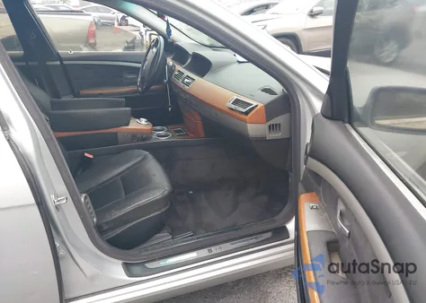 2003 BMW 745I из США, поврежденный, VIN WBAGL63433DP64247